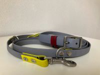 Lakritzpfote Biothane Halsband und Leine Set, grau-gelb, 2 Meter Nordrhein-Westfalen - Much Vorschau