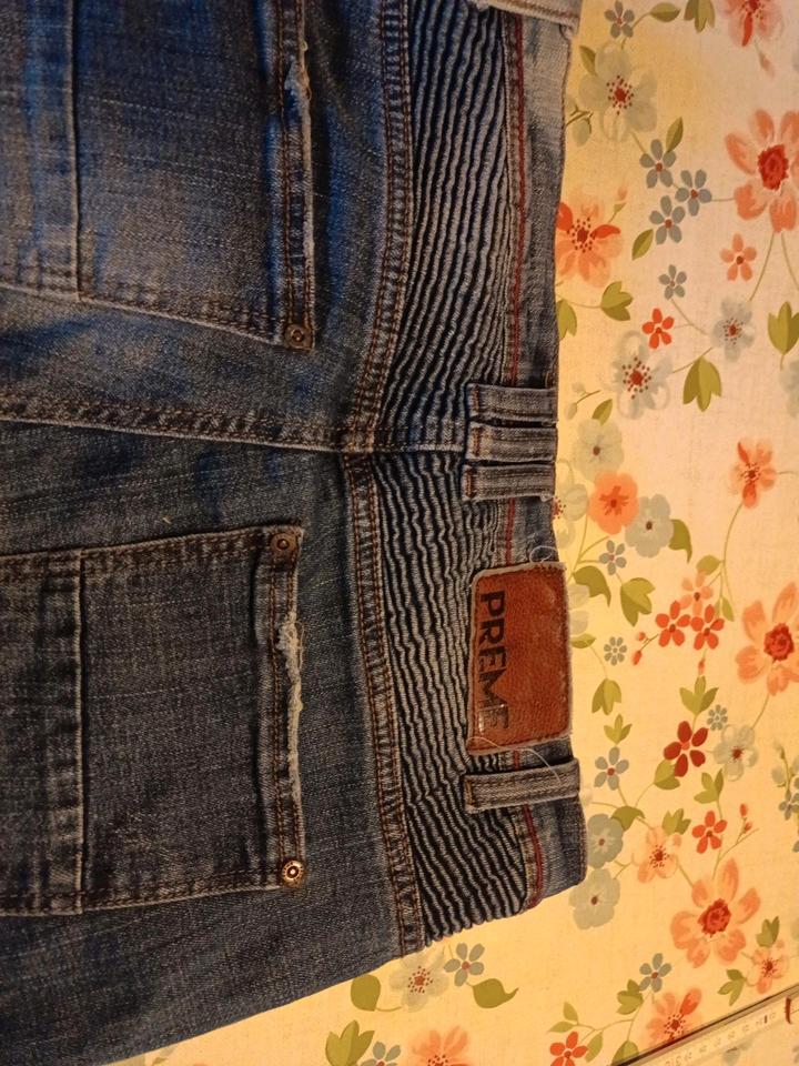 PREME Jeanshose, Hose tolles Design Größe 34 W 33 L gebraucht in Vilseck