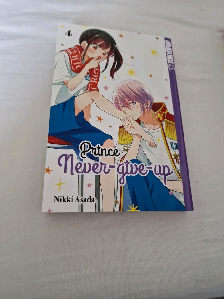 Manga Comics Prince never give up in Paderborn