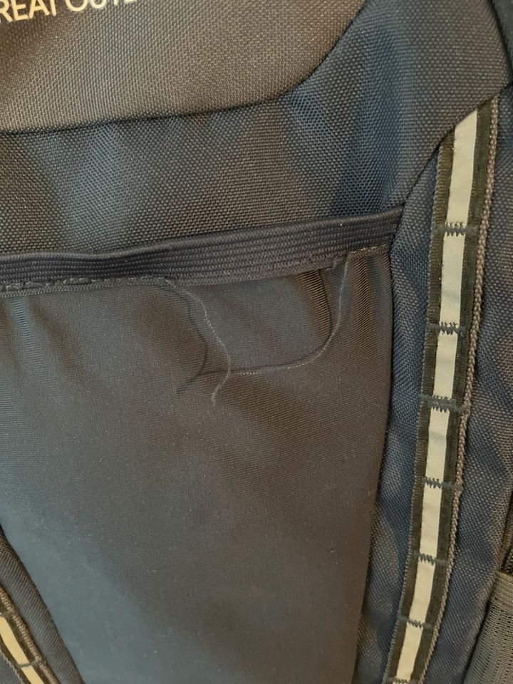 Kinderrucksack blau-grau in Ötigheim