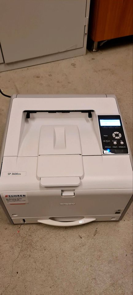 Ricoh SP 3600DN Laser-Drucker mit Toner in Möglingen 