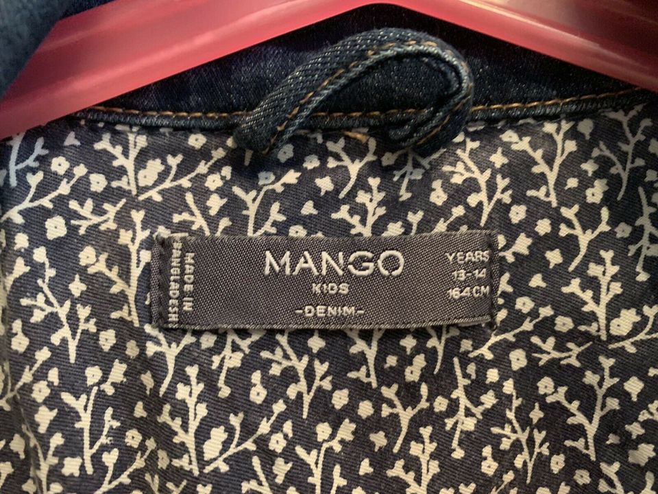 Kinder Jeansjacke von Mango, Größe 164, 13-14 Jahre in Isernhagen