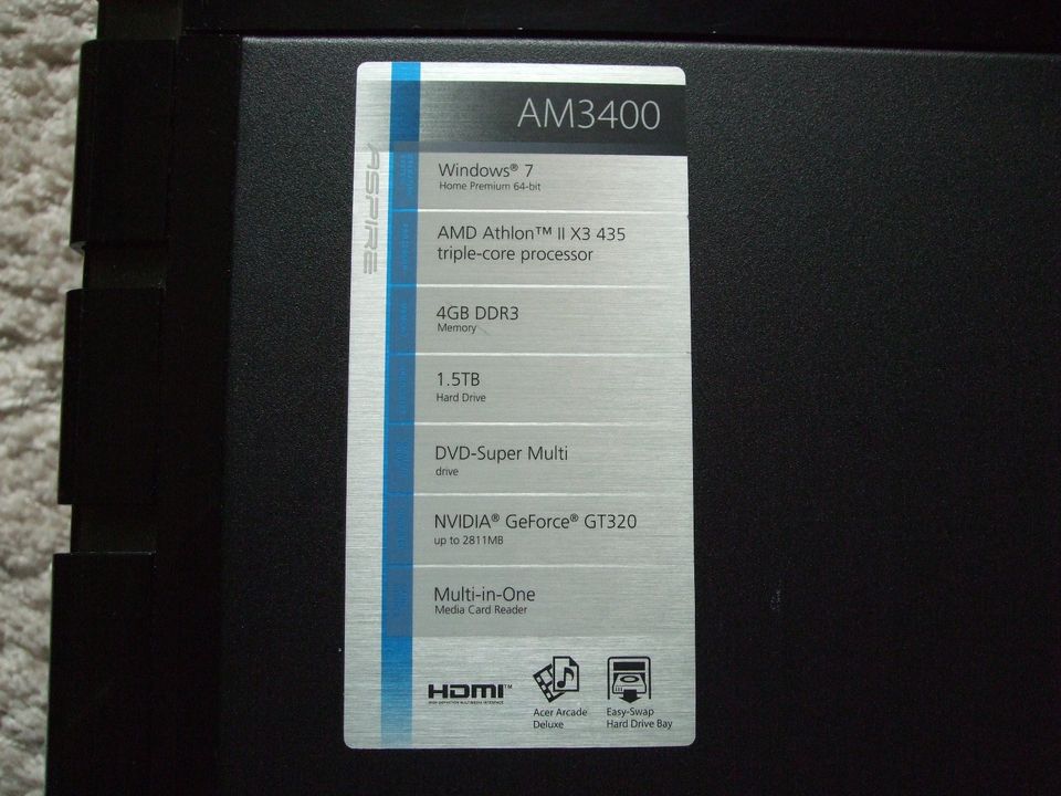 Acer Aspire AM3400 in Fürth