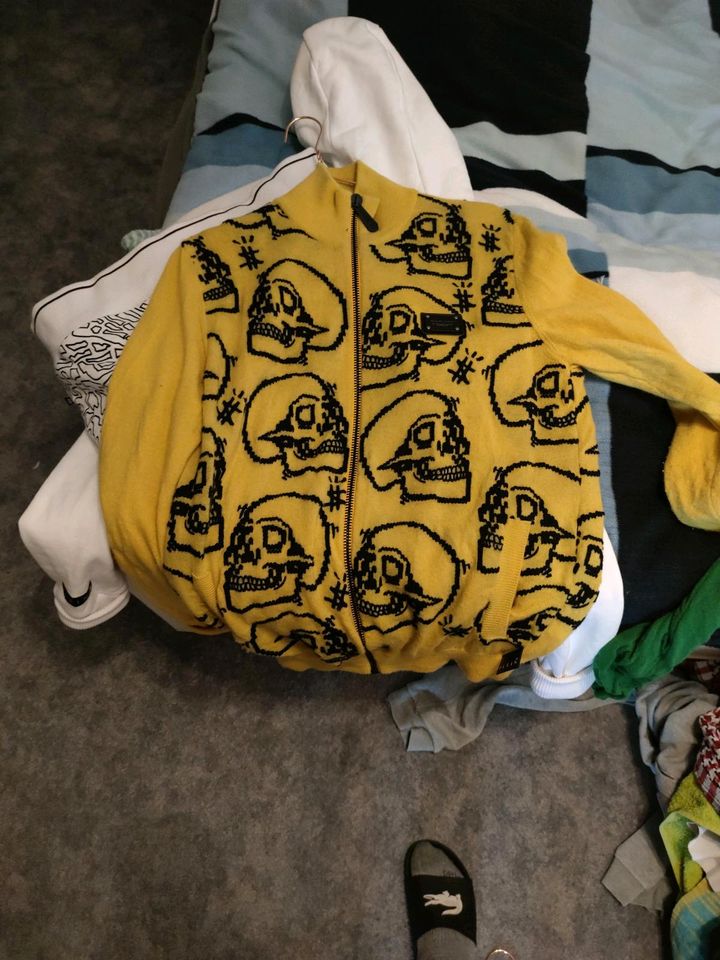 Philipp plein Skull Jacket yellow in Duisburg