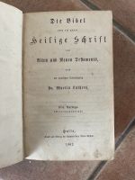 Bibel Heilige Schrift 1862 Sachsen - Lengefeld Vorschau