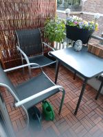 Gartenmoebel Tisch 3 stuehle mit auflagen Eimsbüttel - Hamburg Stellingen Vorschau