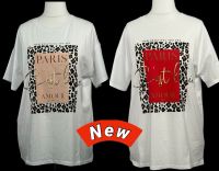 Trend Modell Tshirt Paris Amour print leopard s m l xl cotton Rheinland-Pfalz - Mainz Vorschau