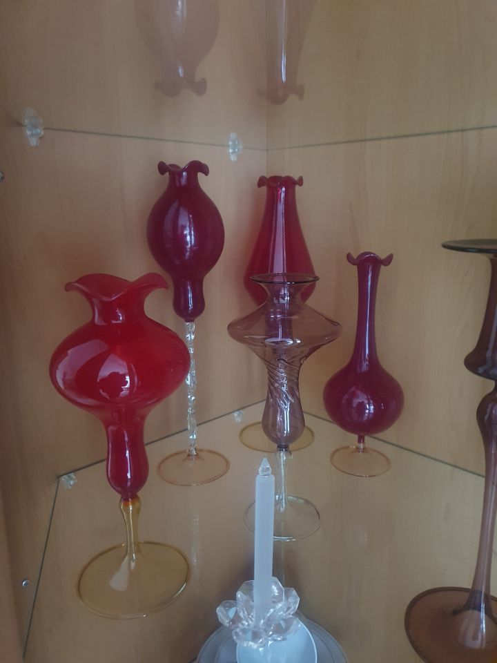 mundgeblasene Vasen in Teltow