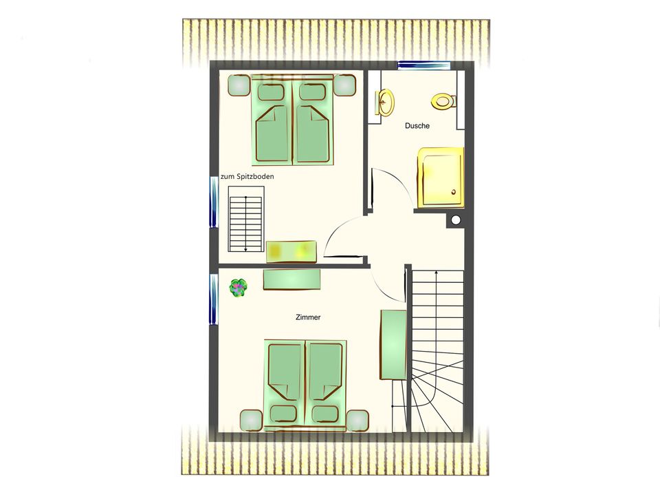 Ferienhaus 6 Pers Usedom Ferienwohnung Ostsee in Seebad Ahlbeck