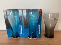 3 Coca Cola Gläser im Set Glas blau schwarz Bayern - Aresing Vorschau