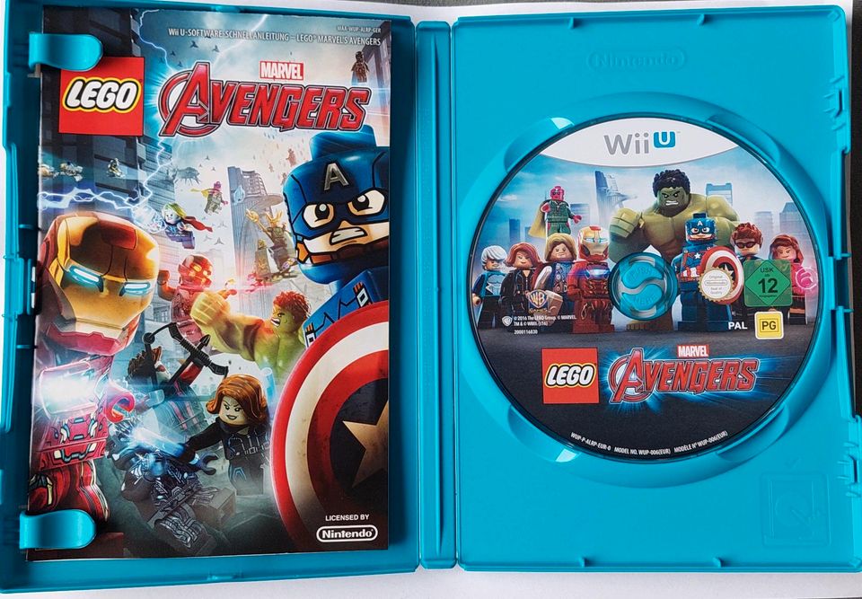 Nintendo Wii U Spiel LEGO MARVEL AVENGERS in Schechingen