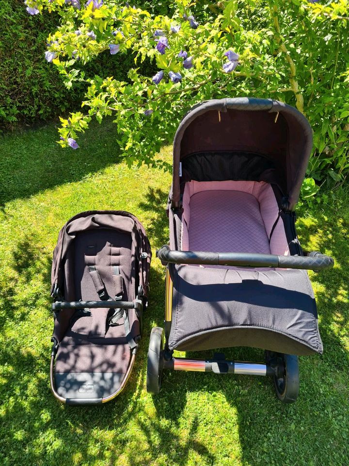 ABC Design Viper 4 rose Gold 4 in 1 Kinderwagen Kinderbuggy in Berlin