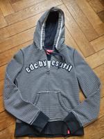 Sweatshirt Kapuzen-Jacke Esprit edc Damen Größe M blau-weiß gestr Berlin - Schöneberg Vorschau