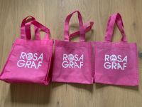 3 x Rosa Graf Tasche pink Beutel Tragetasche Kosmetik Merch Wandsbek - Hamburg Sasel Vorschau