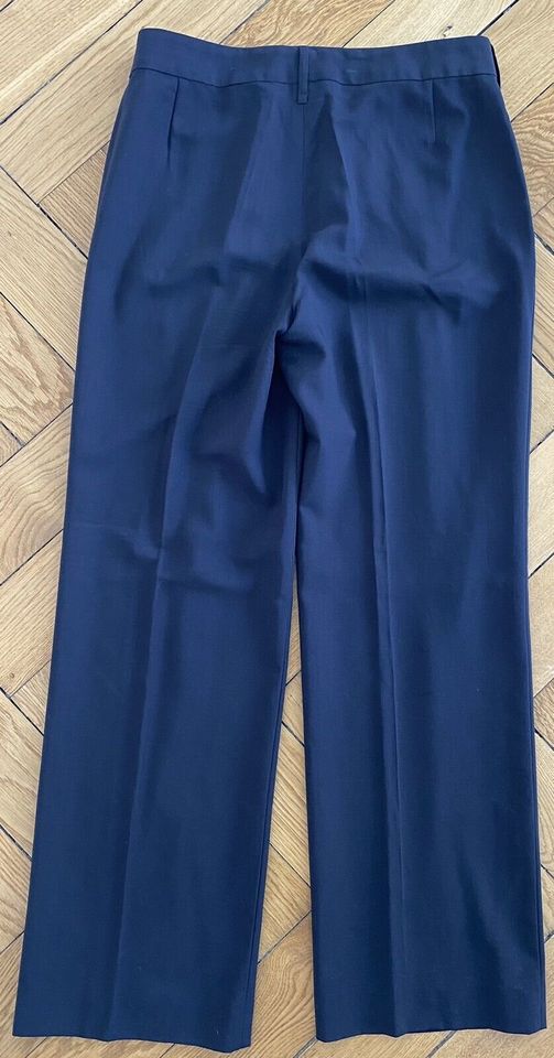 ST EMILE STOFF ANZUG HOSE 38 M SCHURWOLLE GRAU LUXUS TOP GESCHENK in München