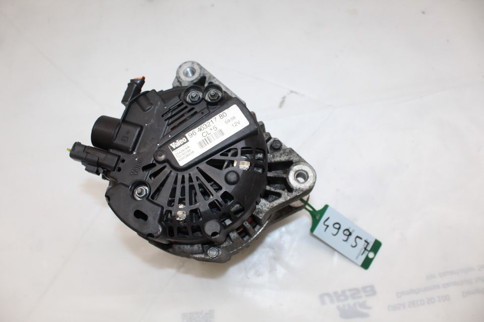 Citroen C8 Peugeot 807 Valeo Lichtmaschine 96463217 80 (49957) in Forst