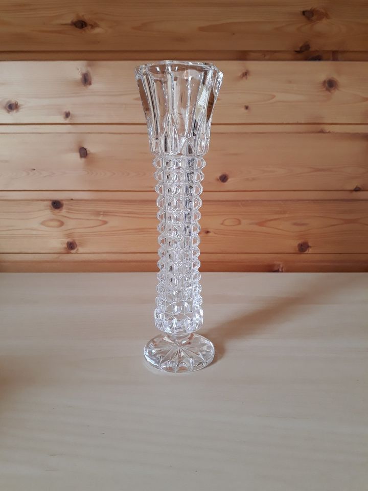 Vase, JOSKA Waldglashütte Bodenmais, Bleikristallglas in Oldenburg