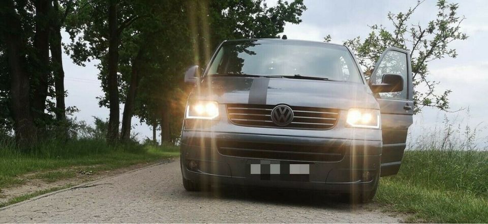 Led Tagfahrlicht Scheinwerfer dynamisch für VW T5 Bus BJ 03 - 09 in Calden