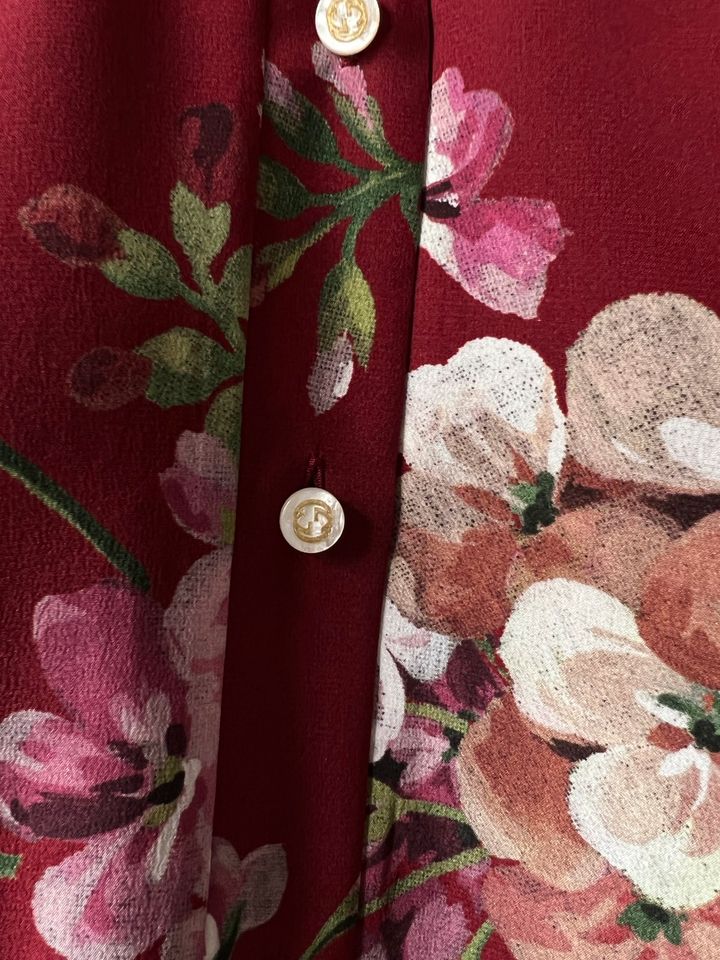 orig. Gucci Seidenkleid Dress Hortensien Blumen IT 46 wie neu! in München