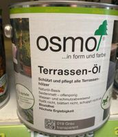 OSMO - Terrassen-Öl 019 Grau transparent 2,5L Nordrhein-Westfalen - Bad Lippspringe Vorschau