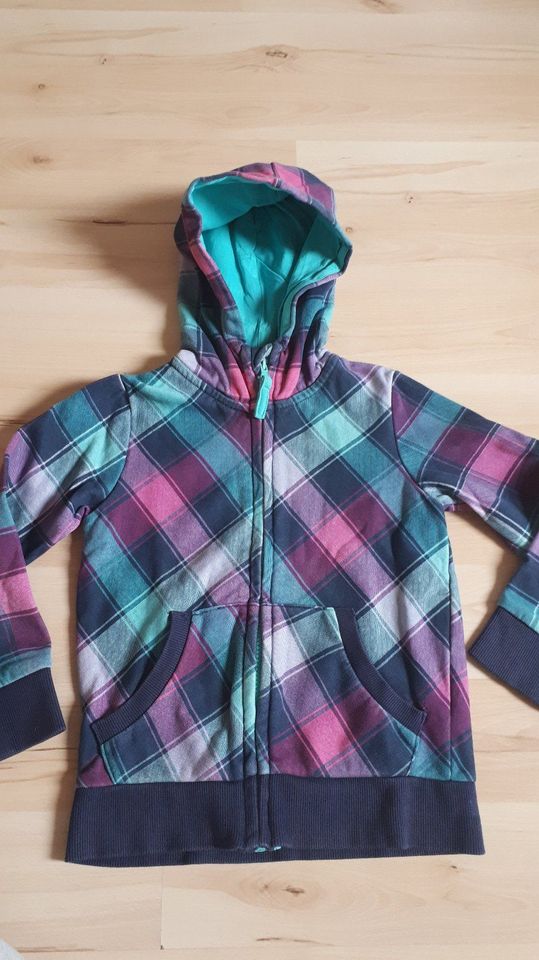 Mädchen Set, Sweatjacke, Langarmshirt, Kleid, Gr. 116 in Drebach