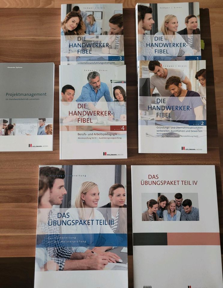 Holzmann Medien Fachbücher für die Meisterschule Teil III + IV, in Stralsund