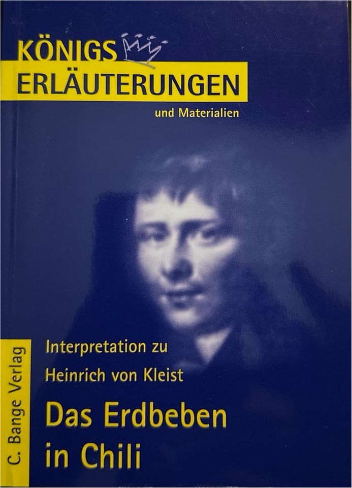 Das Erdbeben in Chili, König Erläuterungen und Materialien in Tauberbischofsheim