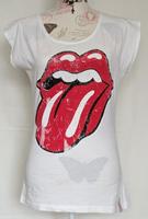 Rolling Stones Lizenz Shirt ONLY weiß Gr 38 / M Nordrhein-Westfalen - Kevelaer Vorschau