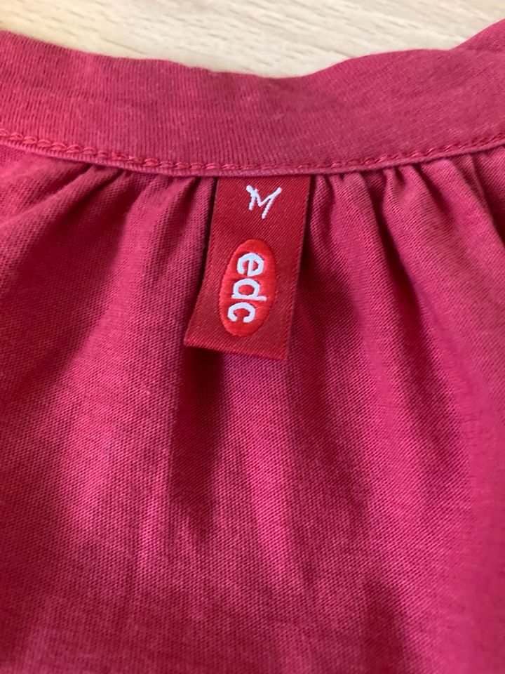 Rotes Hängerchen von edc by Esprit Gr. M in Würselen