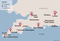 8-tägige Rundreise durch Südengland & Cornwall mit HP ab 1049€ Berlin - Charlottenburg Vorschau