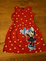92 98 Disney Minnie Mouse Sommerkleid Kleid gepunktet Glitzer rot Niedersachsen - Sehnde Vorschau