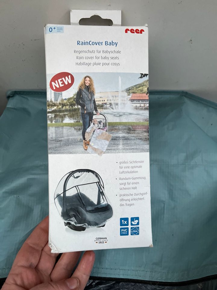 Reer Regenschutzhaube Regenschutz Babyschale Maxi Cosi NEU in Sögel