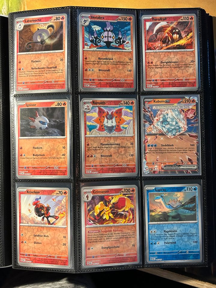 Pokemon Obsidianflammen Master Set DE Boosterfrisch + Ordner! in Dorsten