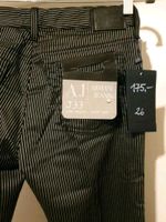 Hose ARMANI JEANS 26 schwarz elegant Nadelstreifen Stoffhose Bayern - Altdorf Vorschau