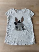 H & M T-Shirt 134 140 * Wendepailletten Hase * Top Zustand! Frankfurt am Main - Kalbach Vorschau