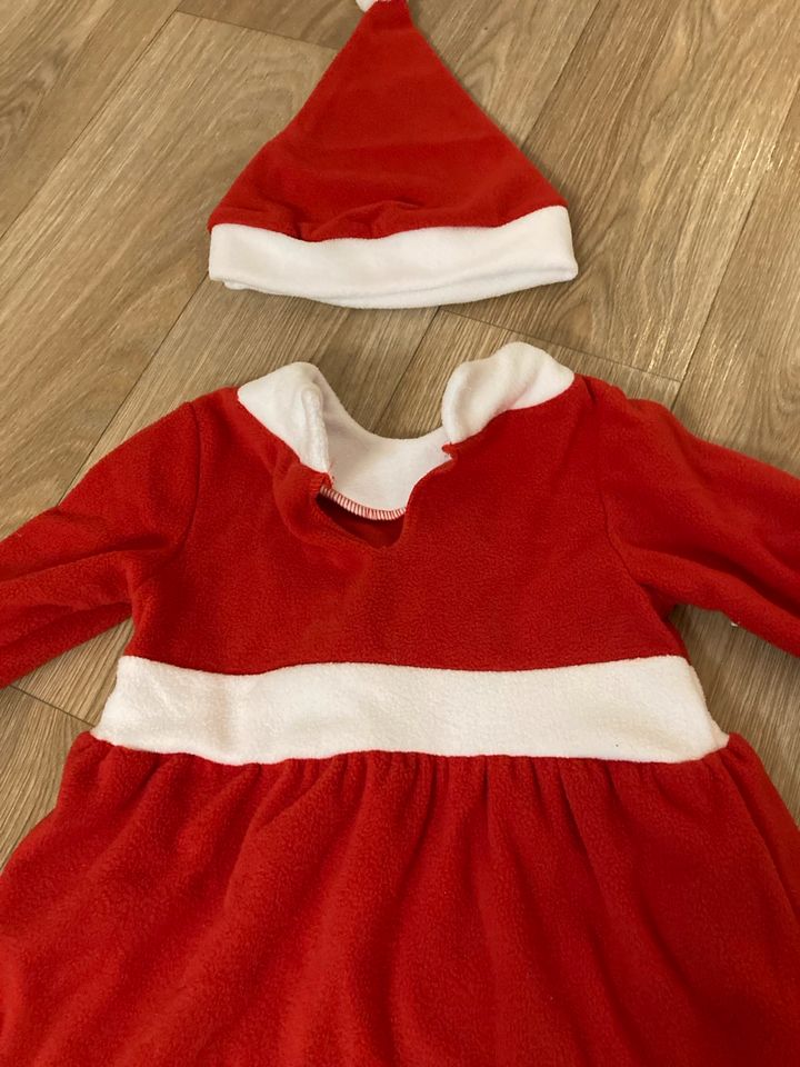 Weihnachtskostüm „Miss Santa“ Gr. 110 neu, Kostüm, Kleid in Chemnitz