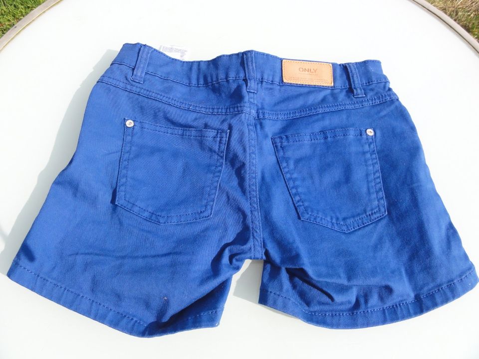 kurze Damen Shorts  Gr 34 in  blau  von Only  Baumwolle  +Elastan in Elzach