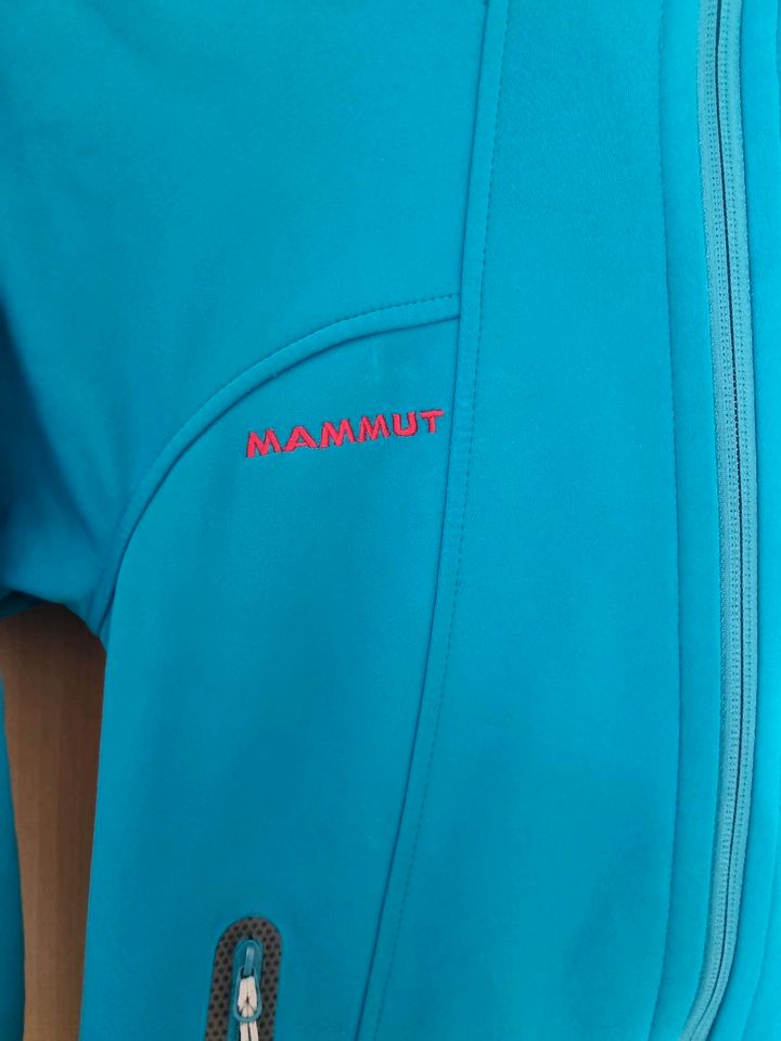 Mammut Softshell Jacke türkis 36/38 in Füssen