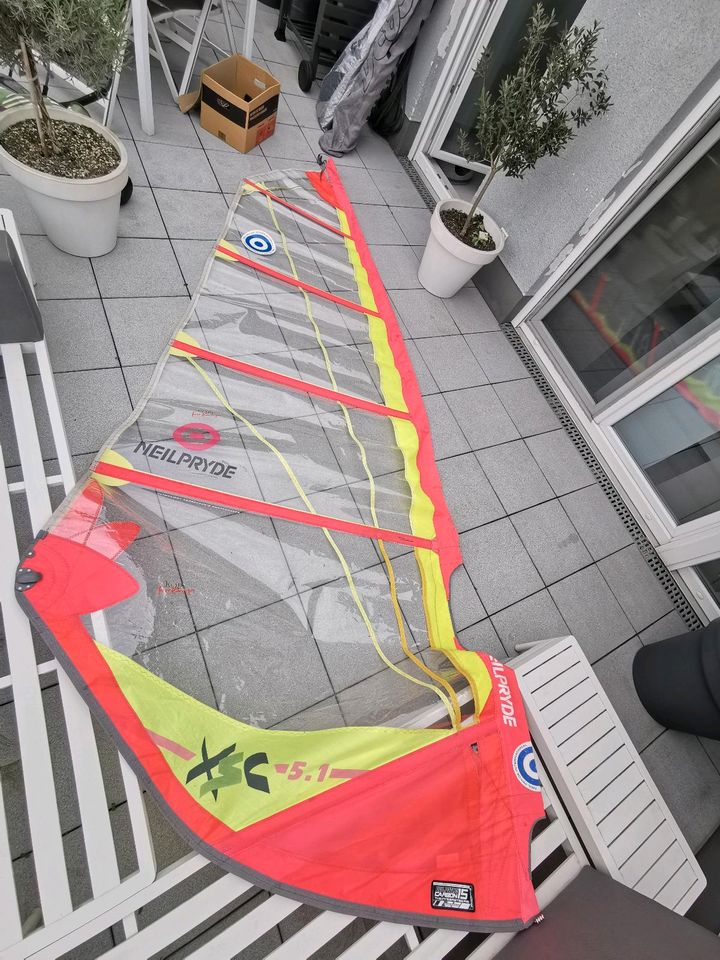 Windsurfen Surf Segel Neilpryde XSC 5,1 qm in Bottrop