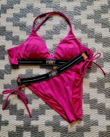 Pinker Bikini Oberteil S/36, Hose M/38 von Tommy Hilfiger Hessen - Bad Emstal Vorschau