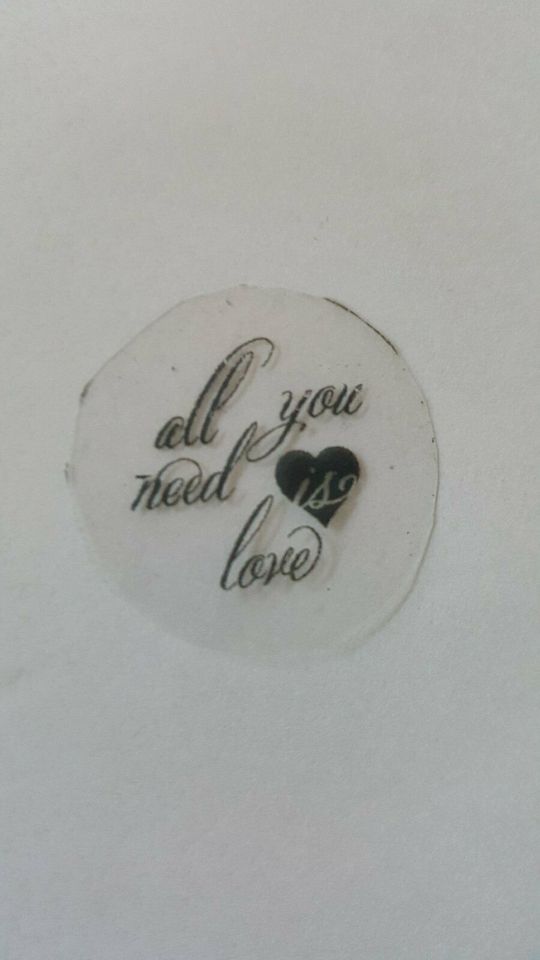 GOBO All you need is LOVE,Folie in Delmenhorst