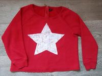 Pullover Pulli Sweater Gina Rot Stern Gr.M Nordrhein-Westfalen - Unna Vorschau