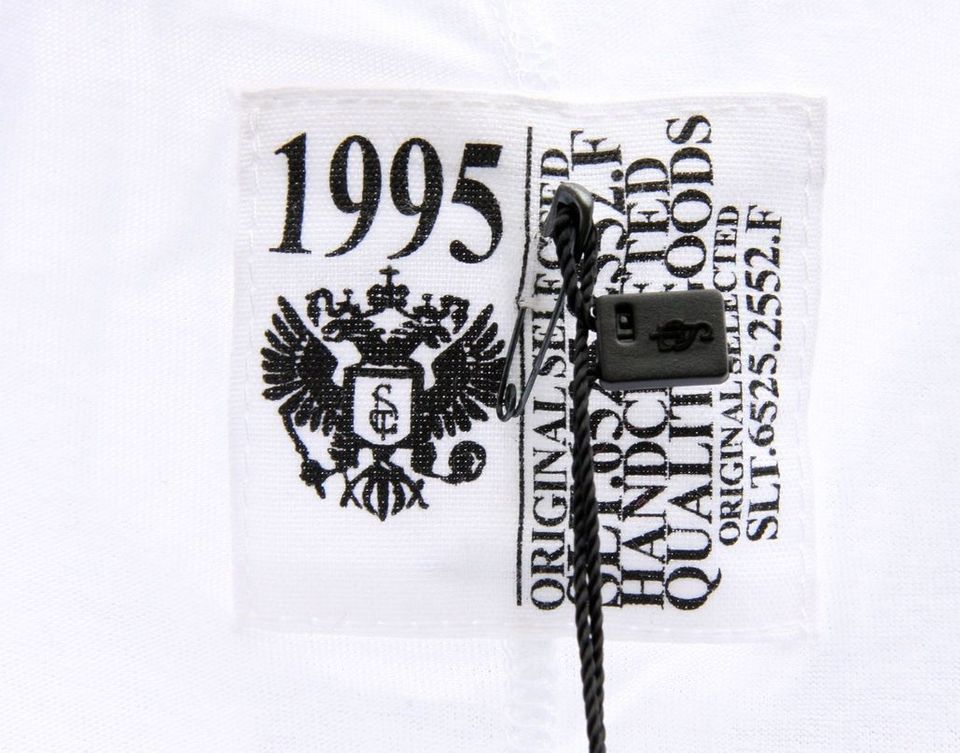 T-Shirt von Selected 1995, ohne Aufdruck, Grösse L, Weiss in Paderborn