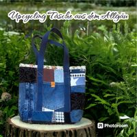 Jeans Tasche Upcycling Shopper Bag Handmade Unikat NEU Bayern - Pfronten Vorschau