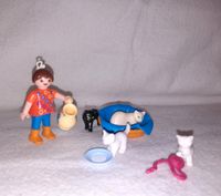 Playmobil 5126 Mädchen mit Katzenfamilie Niedersachsen - Bröckel Vorschau