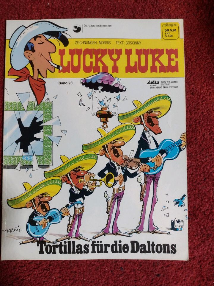 Comics Lucky Luke aus dem Jahre  1984 in Hamm