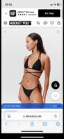 Bikini schwarz LeGer Triangel Topshop 38 40 M L Süd - Niederrad Vorschau