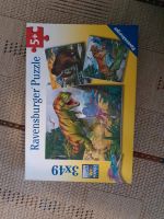 Ravensburger Puzzle Herrscher der Urzeit Dinosaurier 3x49 Teile Berlin - Lichtenberg Vorschau