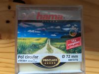 Hama Pol Circular Filter Wide 72mm, nur 4,5mm dick, C14. Wie neu! Niedersachsen - Isernhagen Vorschau