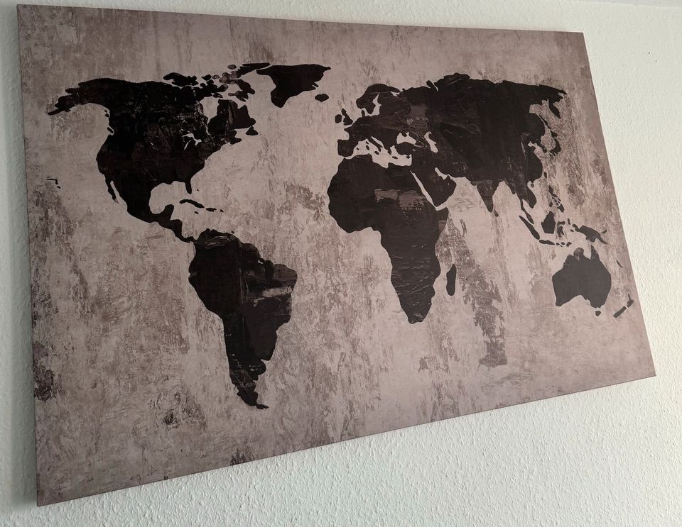 Wandbild Weltkarte in Geldern